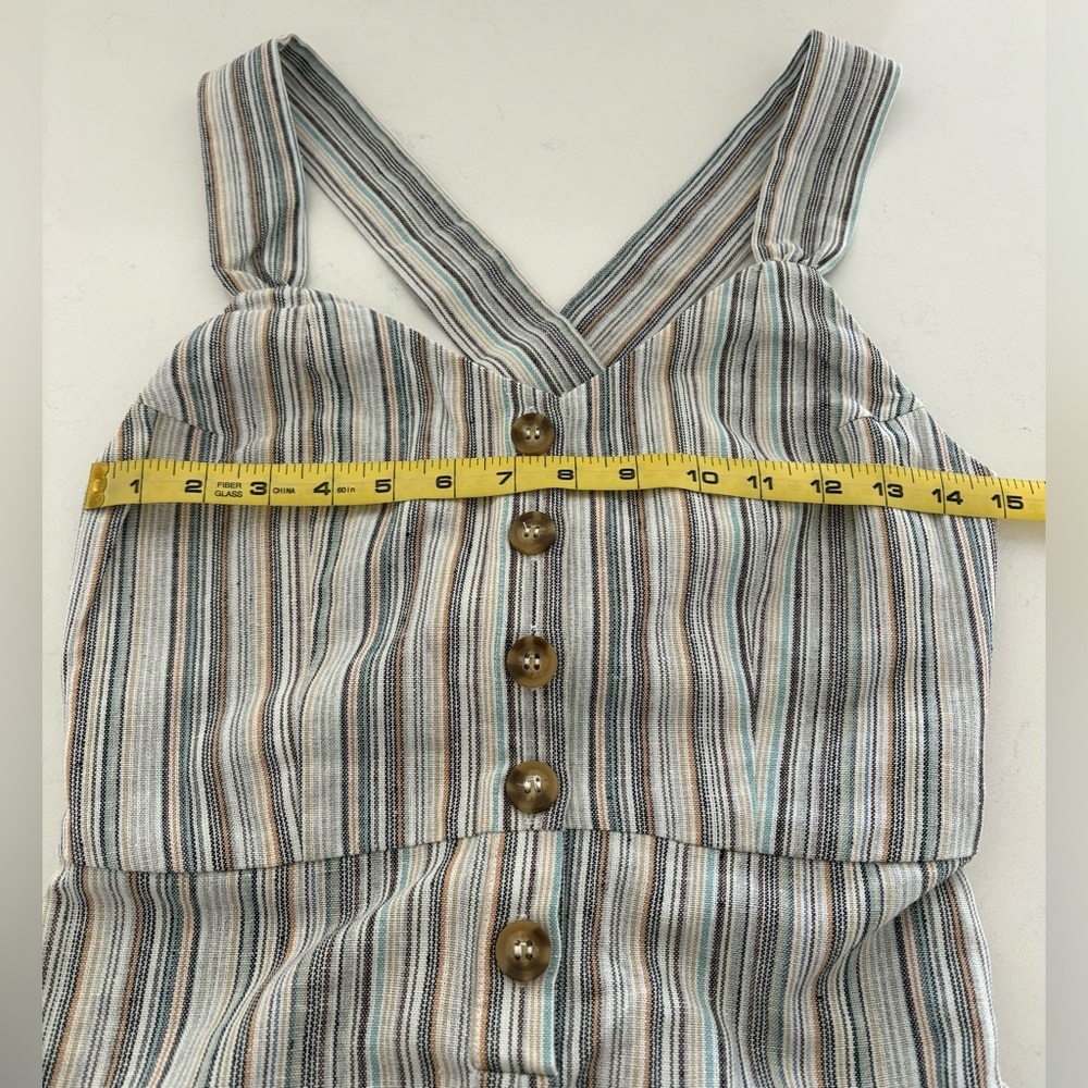 Knot Sisters Striped Jumpsuit NWT - Picture 11 of 14
